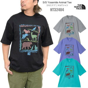 �U�E�m�[�X�E�t�F�C�X THE NORTH FACE T�V���c ���� �����Y ���f�B�[�X �V���[�g�X���[�u���Z�~�e�A�j�}���e�B�[ S/S Yosemite Animal Tee NT32404 2024SS sst�y���z2404trip[M�� 1/1]�y�ԕi�����E���b�s���O�s��