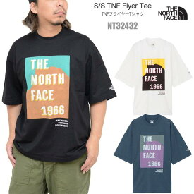 ノースフェイス THE NORTH FACE Tシャツ 半袖 メンズ レディース ショートスリーブTNFフライヤーティー S/S TNF Flyer Tee NT32432 2024SS sst【服】2405trip[M便 1/1]