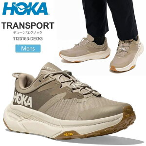 �z�J HOKA ���� �X�j�[�J�[ �����Y �g�����X�|�[�g TRANSPORT �f���[�� �G�O�m�b�N 1123153 DEGG 2024AW snk�y�C�z2408trip