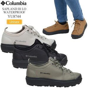 コロンビア Columbia スノーブーツ メンズ レディース サップランド3 ロウ ウォータープルーフ SAPLAND III LO WATERPROOF YU8744 2024AW wbt【靴】2410trip【返品交換・ラッピング不可】