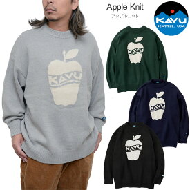 カブー KAVU セーター メンズ アップルニット Apple Knit 19821916 2024AW【服】2410trip【返品交換・ラッピング不可】_wts25ms