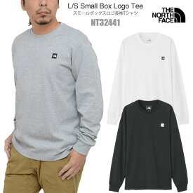 ザ・ノース・フェイス THE NORTH FACE Tシャツ 長袖 メンズ ロングスリーブスモールボックスロゴティー L/S Small Box Logo Tee NT32441 2025SS 【服】2502trip[M便 1/1]