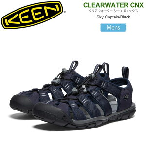 �L�[�� KEEN �T���_�� �����Y �N���A�E�H�[�^�[ �V�[�G�k�G�b�N�X CLEARWATER CNX �X�J�C�L���v�e�� �u���b�N 1027407 2025SS sdl�y�C�z2504trip