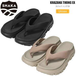 シャカ SHAKA サンダル メンズ レディース カジャナ トング EX KHAZANA THONG EX SK-302V2 2025SS sdl【靴】2504trip【返品交換・ラッピング不可】