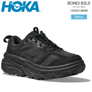 �z�J HOKA �����j���O�V���[�Y ���� �����Y �{���_�C B3 LS BONDI B3 LS �u���b�N �J�[�{���u���b�N 1155351 2025AW snk�y�C�z2507trip