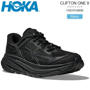 �z�J HOKA �����j���O�V���[�Y ���� �����Y �N���t�g�� ����9 CLIFTON ONE 9 �u���b�N �J�[�{���u���b�N 1155370 2025AW snk�y�C�z2507trip
