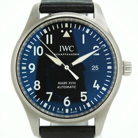 【中古】IWC IW327009 パイロットウォッチ マークXVIIIブラック