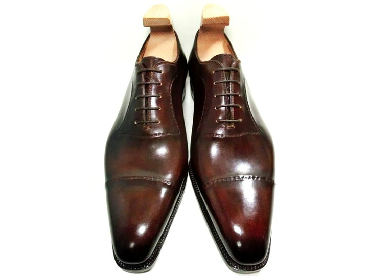 楽天市場】【新品】ナポリターノラケーレ 革靴 8 27cm 茶 ブラウン系  