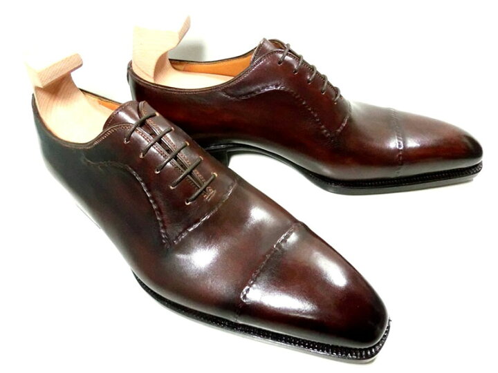 楽天市場】【新品】ナポリターノラケーレ 革靴 8 27cm 茶 ブラウン系  