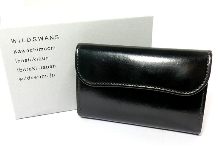 楽天市場】【新品】WILDSWANS BYRNE 三つ折り財布 ホーウィン シェル  