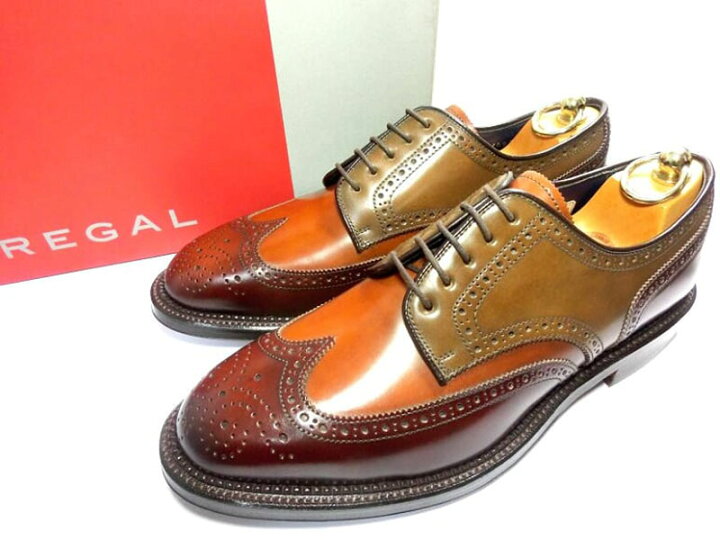 楽天市場】【新品】【限定】REGAL リーガル 新喜皮革 水染めコードバン 