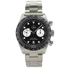 【中古】チュードル チューダー TUDOR 79360N ブラックベイ クロノ SSブレス ブラック メンズ 自動巻