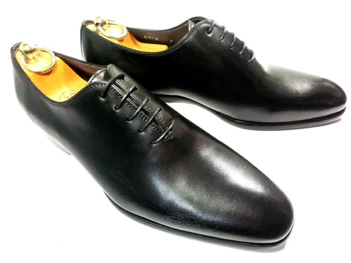 楽天市場】【新品】INTERESSA 革靴 7 25.5〜26cmホールカット 黒 