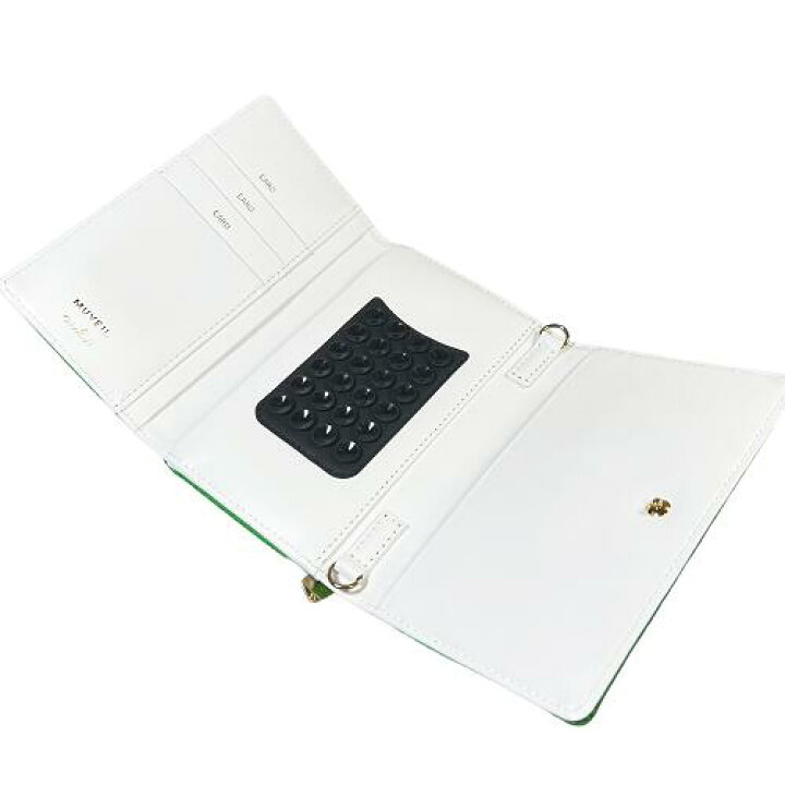 楽天市場】♀【未使用】MUVEIL ミュベール ハチ スマホウォレット 緑 