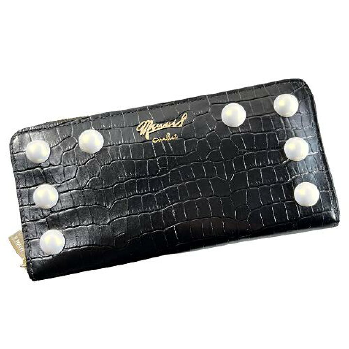 楽天市場】♀【新品】MUVEIL ミュベール ラウンドジップ ウォレット 長  
