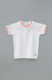 体操着 半そで体操シャツ オレンジ 90-140 (ゆうパケットよりどり2枚まで)