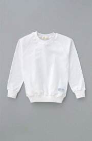 体操着 長そで体操シャツ 白 90-140 (ゆうパケット1枚のみ)