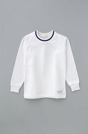 体操着 長そで体操シャツ 紺 90-140 (ゆうパケット1枚のみ)