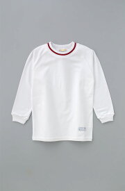 体操着 長そで体操シャツ えんじ 90-140 (ゆうパケット1枚のみ)