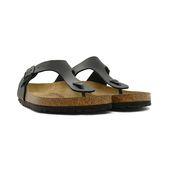 楽天市場】ビルケンシュトック BIRKENSTOCK ギゼ ブラック 043691 