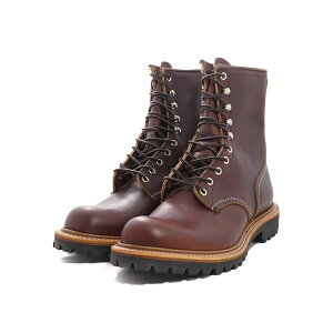 ブーツ レッドウイング RED WING 8インチロガー ブラウン 茶 4585 メンズ レディース シューズ 靴 25FW