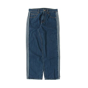 �Y�{���E�p���c �A�f�B�_�X adidas �A�f�B�J���[�f�j���t�@�C���[�o�[�h�p���c �u���[ KD1499 �����Y �Y�{���E�p���c 25FW