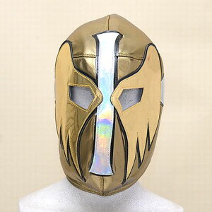 応援者用 プロレス マスク:アンヘル デ オロ(1):仮装 コスプレ プロレスマスク ハロウィン プロレス マスクマン なりきり 変身