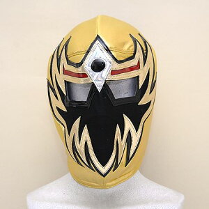 【応援者用 プロレスマスク :マスカラ・ドラダ(6): 仮装 コスプレ ハロウィン プロレスマスク マスクマン なりきり 変身