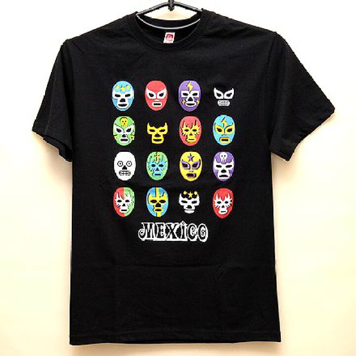 楽天市場】送料無料【メキシコ プロレス Tシャツ (M)：エル サントと 