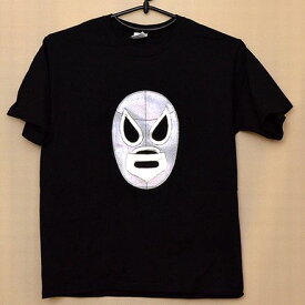 【プロレス マスク Tシャツ(S)：エル・サント】メンズ 半袖 メキシコ マスクマン tシャツ