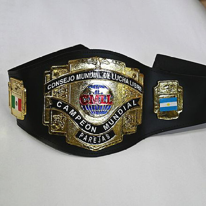 楽天市場】CMLL チャンピオン ベルト (9)：PESADO レプリカ 