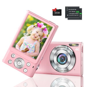 �q���p�J���� �q���p�f�W�^���J���� �L�b�Y�J���� �r�f�I�J���� �q���v���[���g �y2025�V�o��E4800����f�z ���@�\ 1080P�^�� 16�{�Y�[�� 2.88�C���`IPS��� USB�[�d 32GB TF�J�[�h�t�� �j�����p �q