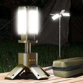 ランタン LED 1台多役 キャンプランタン 14000mAh 大容量電池 USB充電式 焚火色 自然白 昼白色 3色切替 SOSモード 超高輝度 キャンプライト 懐中電灯 アウトドア/キャンプ /夜釣り/防災/地震/停電対策 非常用 持ち運び便利 収納バッグ付き