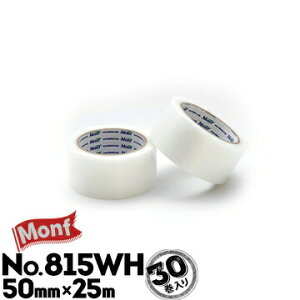 ÓH MONF No.815WH |G`Se[v 50mm×25m 30  i` z{pe[v {ChǍǂ