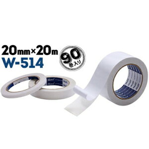 ÓH W-514 ړIʃe[v 20mm×20m 90 |X^[ |bv fp |̉~ H