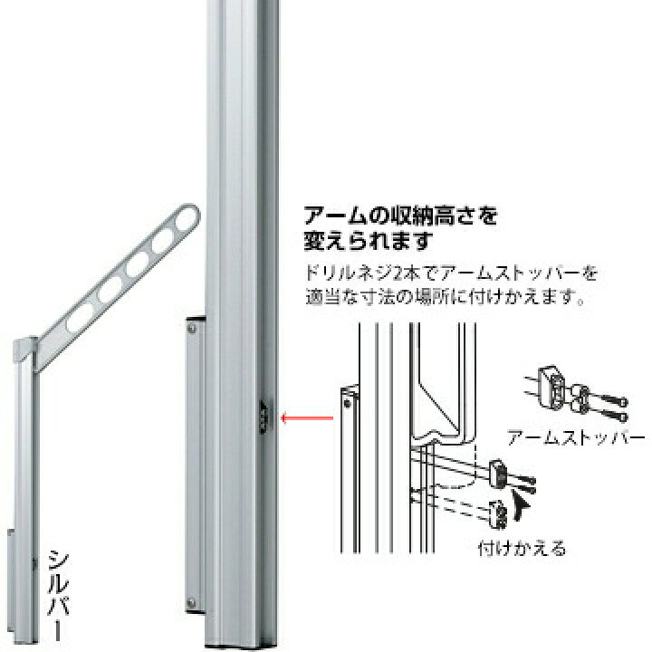 楽天市場】川口技研 ホスクリーン GP型 GP-55 腰壁用 アーム550mm 