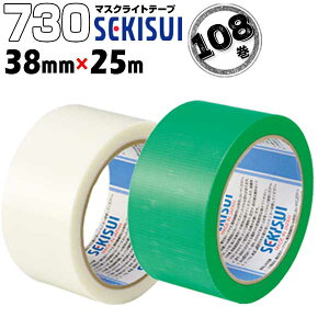 ZLXC }XNCge[v No.730 E 38mm×25m 108 S̗{e[v ~ {ނ̈ꎞŒ