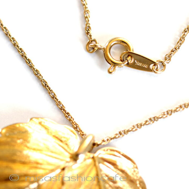 楽天市場】Trifari トリファリ 金葉 ネックレス Vintage necklace 