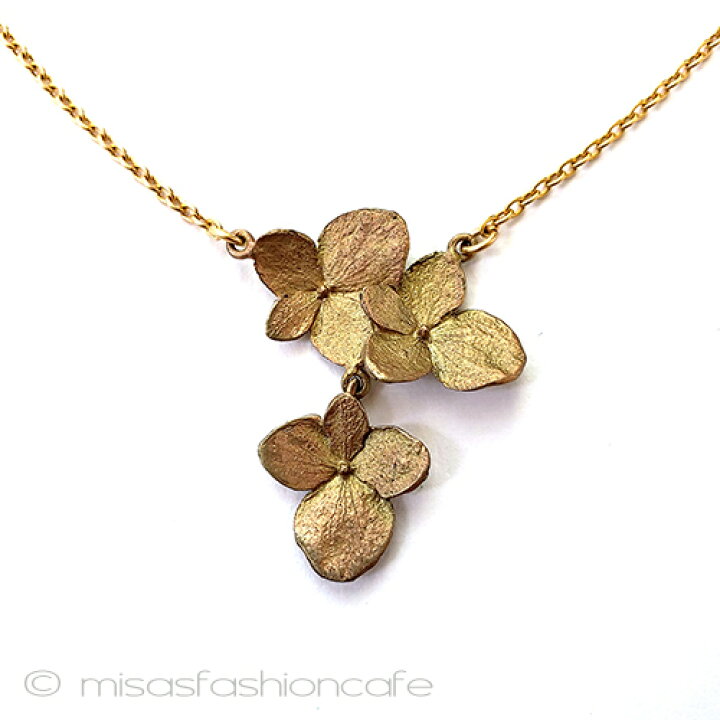 楽天市場】マイケルミショー MichaelMichaud 紫陽花 ネックレス 