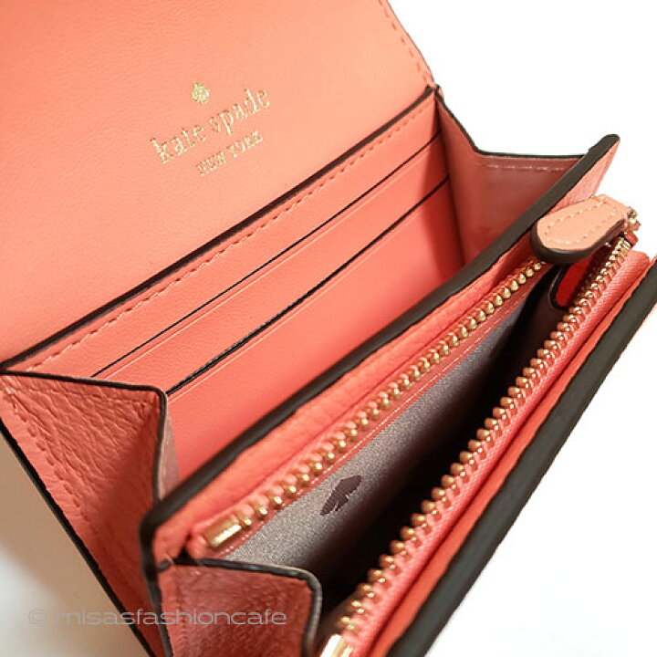 楽天市場】ケイトスペード Kate spade お財布 オレンジ スペード金具 