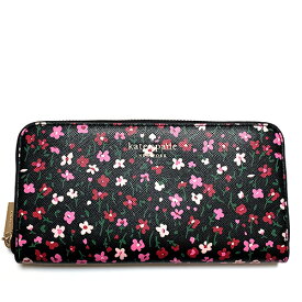 Kate spade ケイトスペード　長財布　小花柄　お花畑　ラウンドファスナー　お財布