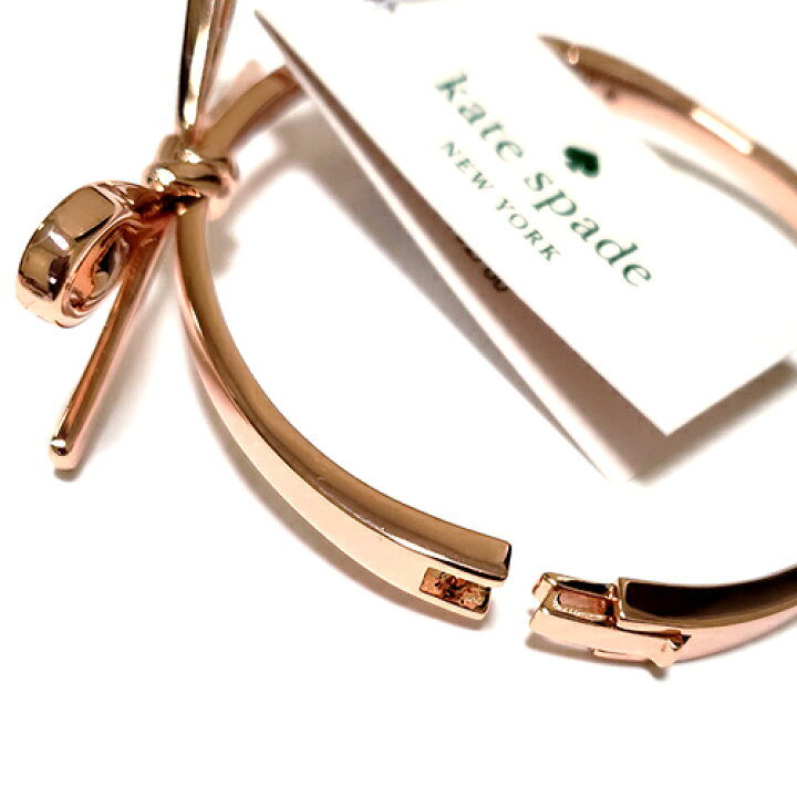 楽天市場】kate spade ケイトスペード バングル りぼん ブレスレット 