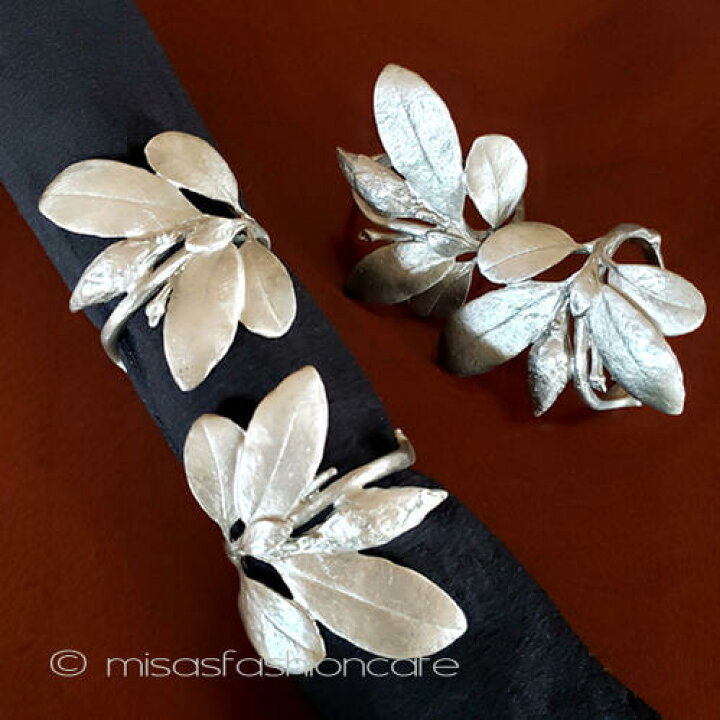楽天市場】マイケルミショー ナプキンリング 花つつじ 4個セット 
