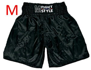 エムファイトスタイル ムエタイトランクス(セミロング)TRS-1004 / ムエタイパンツ ムエタイ キックボクシング 格闘技 ファイトギア ユニセックス メンズ レディース キッズ