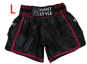 エムファイトスタイル ムエタイトランクス(ショート)TRS-1001 / ムエタイパンツ ムエタイ キックボクシング 格闘技 ファイトギア ユニセックス メンズ レディース キッズ