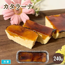 【送料無料※北海道・沖縄県・離島は除く】カタラーナ 長方形 約240g 冷凍 洋菓子 冷凍ケーキ スイーツ デザート クレームブリュレ 業務用