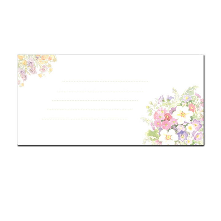 楽天市場 花の一筆箋 封筒 セット 横書き 越前和紙 洋風 あいさつ メッセージ 罫線あり 便箋 定形 おしゃれ 国産 プレゼント 手紙 便箋 障がい者アート ポイント消化 39ショップ 送料無料 Mfpa Japan Shop 口と足で描いた絵