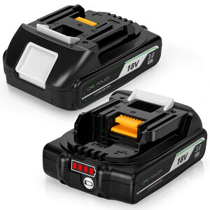 �}�L�^ 18V �o�b�e���[ BL1830B 3.0AH �݊� �h�΍ޗ��V�F���ƒ������d�r�Z���̗p Makita BL1830 BL1840 BL1850 BL1860 BL1890�Ȃ� �������ӔC�ی��t PSE�F�؍ϕi