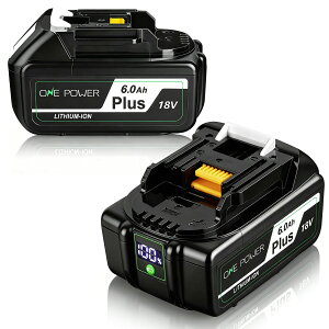 �}�L�^ 18V �o�b�e���[ BL1860B 6.0Ah�}�L�^�o�b�e���[ 18V �݊� �f�W�^�����c�ʕ\�� Makita 18V�d���H��d�r ���`�E���C�I���o�b�e���[ PSE�F�؍ϕi