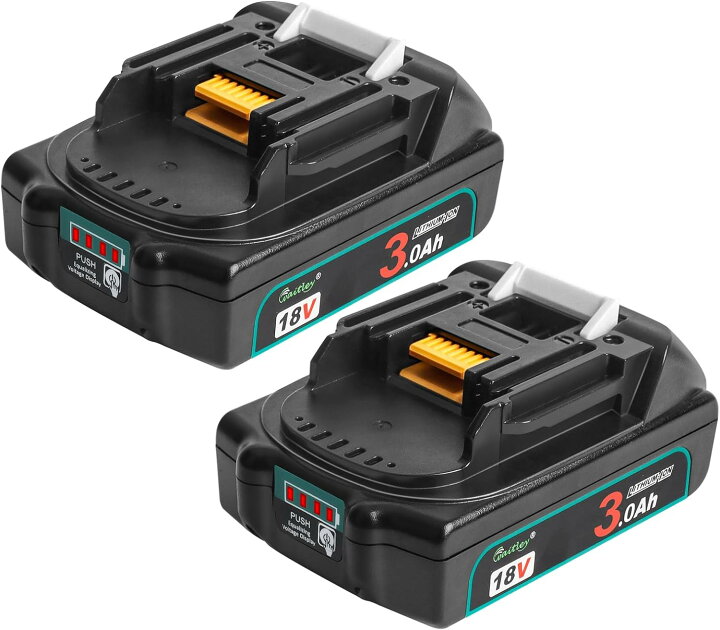 楽天市場】2個セット Waitley ウィトレ マキタ 18V バッテリー 互換 